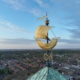 Poldertoren met windvaan koggeschip